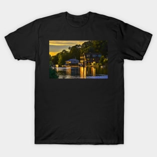 Boat Houses On The Thames at Caversham T-Shirt